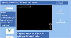 Desktop Screenshot of casadailhadomel.com